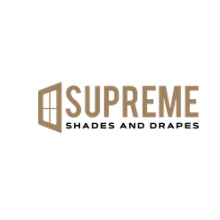 SUPREME SHADES & DRAPES WINDOW TREATMENT SERVICE COMPANY DESIGN & INSTALL